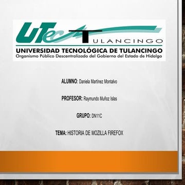 Historia de mozilla firefox
