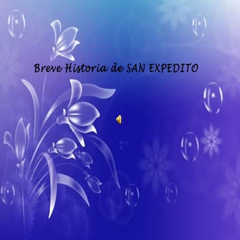 Historia de san expedito