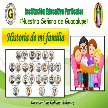 Historia de una familia (vii unidad) | PPTX