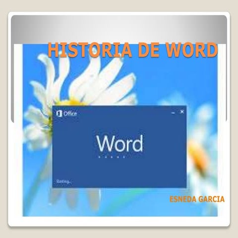 Historia de word