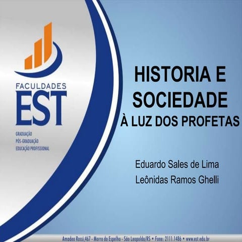 Historia e sociedade