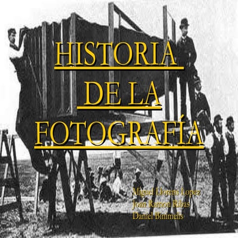 Historia de la fotografía