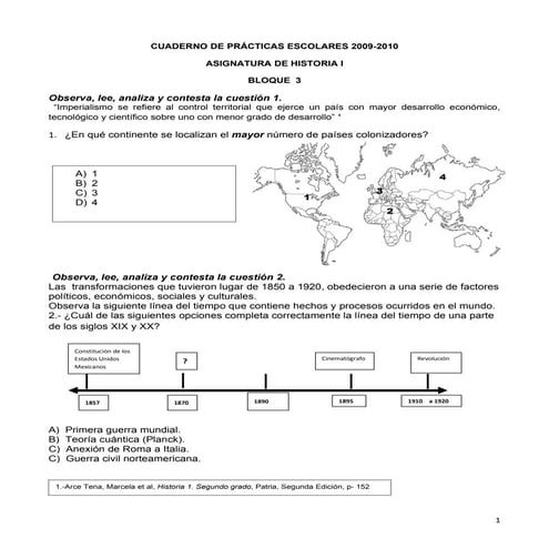 Historia I Bloque Iii My