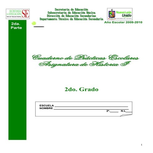 Historia I Bloque Iv