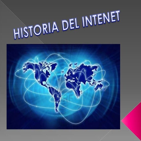 Historia internet raul powerpoint