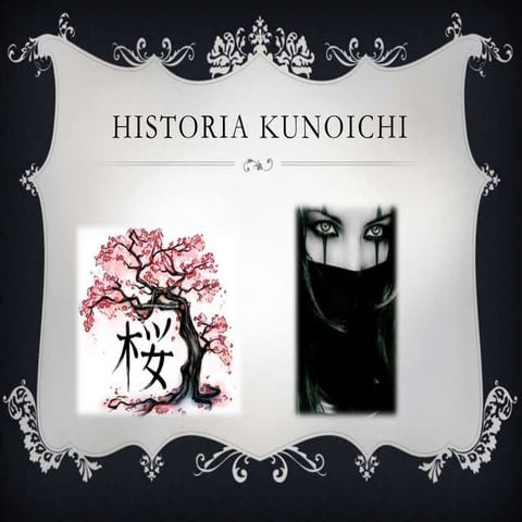 Historia kunoichi