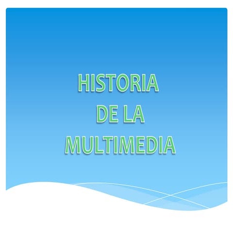 Historia multimedia