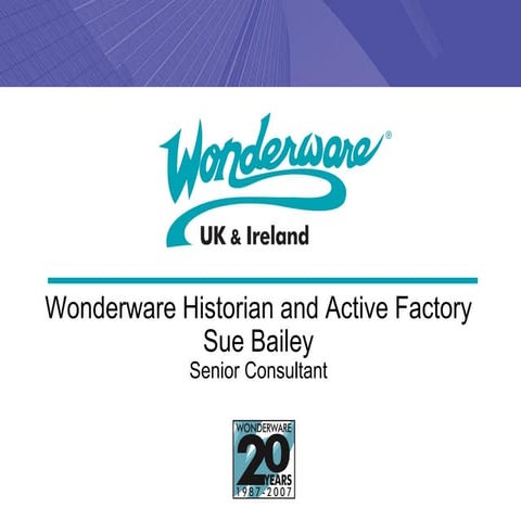 Wonderware Data Historian