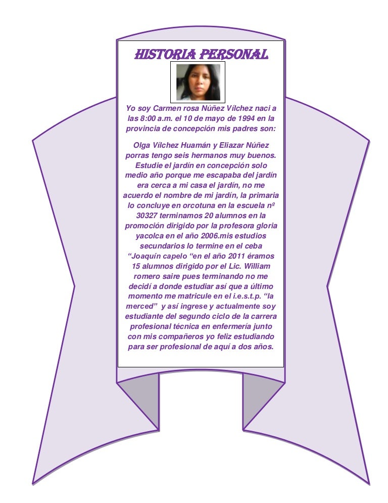 Historia personal