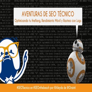Aventuras de SEO Técnico en #SEOnthebeach