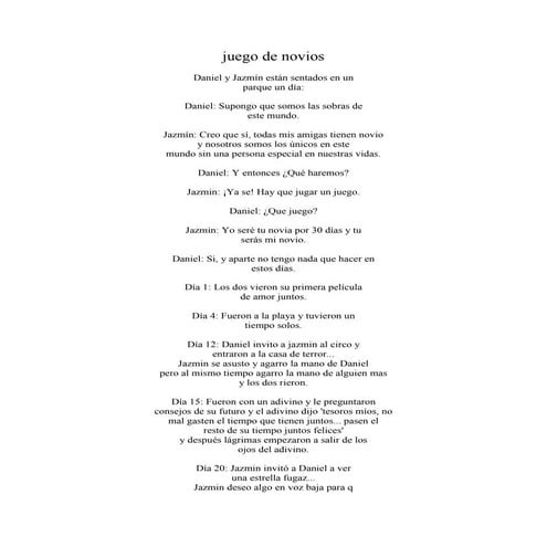 Historia de un amor prohibido | DOCX