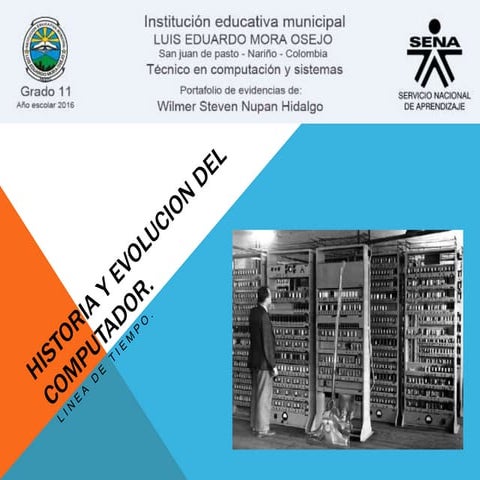 Historia y evolucion del computador