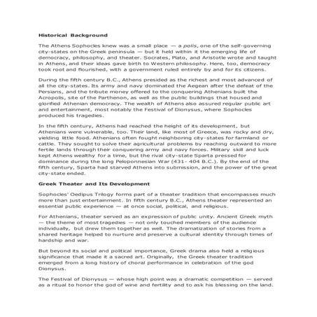 Historical background