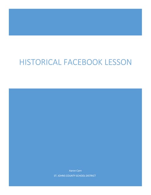 Historical magazine cover template | DOCX