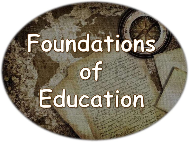 Historical foundations of education