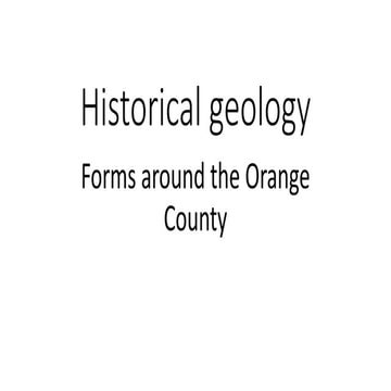 Historical geology by Y Du