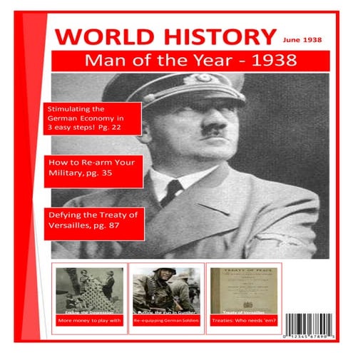 Historical magazine cover - adolf hitler