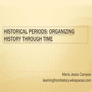 History and Historical Periods
