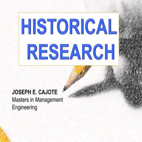 Historical Research