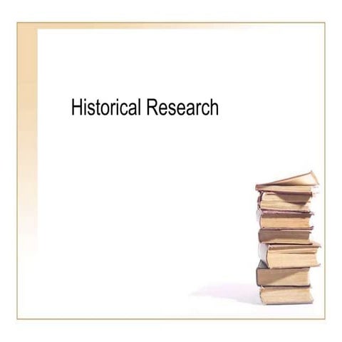 Historical Research.ppt