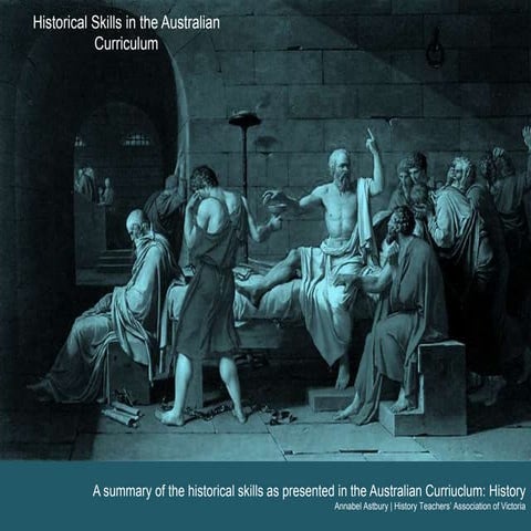 Historical skills in the australian curriculum