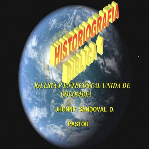 Historiografia biblica1