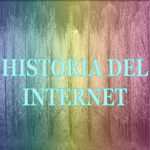 Historiqa del internet