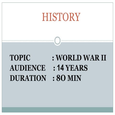 History | PPT