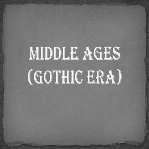 History: Middle Ages