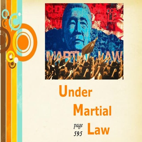 Marcos Regime in the Philippines - Martial Law