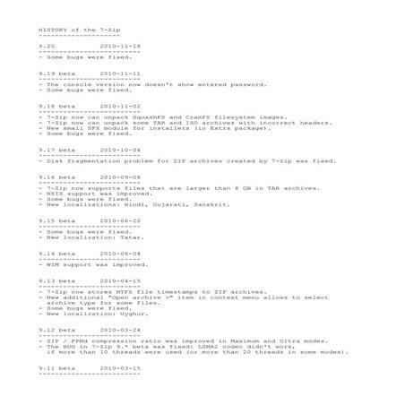 7-zip compression settings guide | PDF