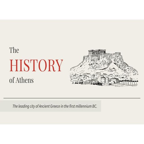 The History of Athens
