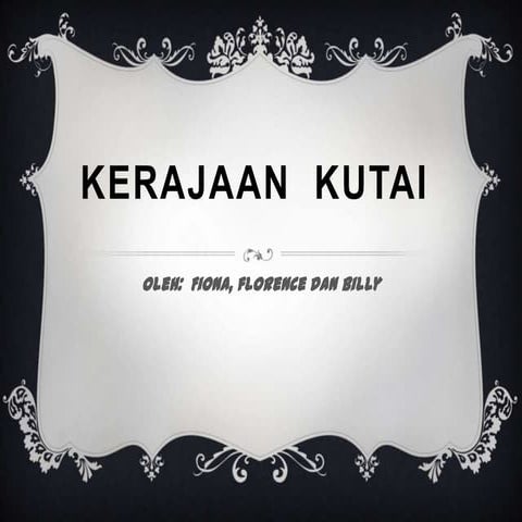 History  kerajaan kutai