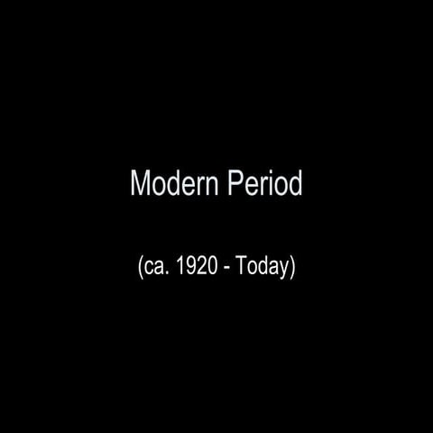 History Of American Education: Modern Period