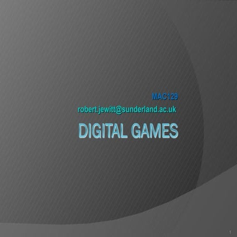 Digital Games