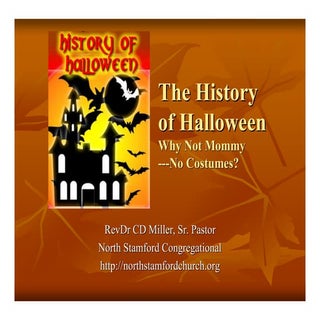 History  Of  Halloween