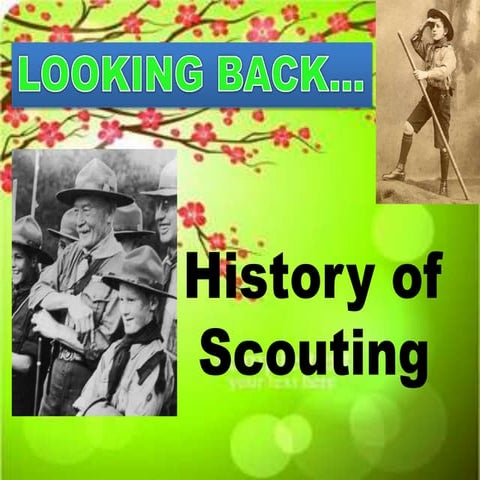 History-of-Scouting Power point presentation