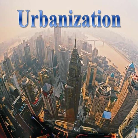 History 141  Urbanization