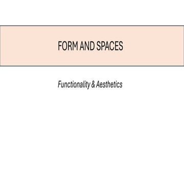 History Analysis - Form and Spaces (Notes).pdf