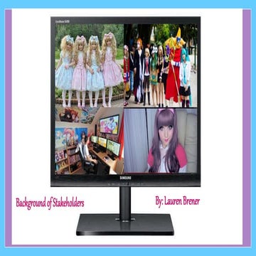 History and Background of Stakeholders