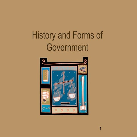 History and forms of government