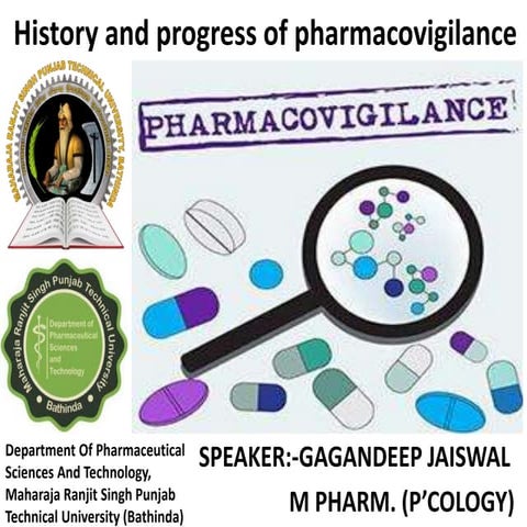History and progress of pharmacovigilance