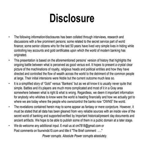 The History of Banking 