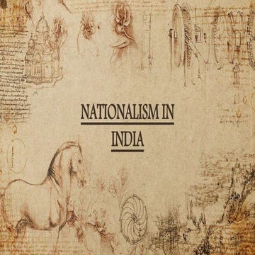 NATIONALISM IN INDIA