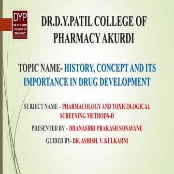 HISTORY, CONCEPT AND ITS IMPORTANCE IN DRUG DEVELOPMENT.pptx
