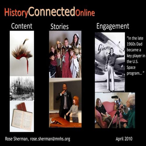 History connectedonlineapr2010
