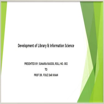 History & Development of Literature by Sumaira Rasool.pptx