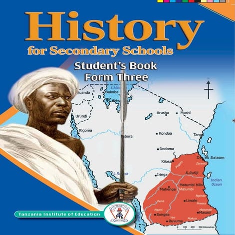 History Form Three , Text book for a teachers
