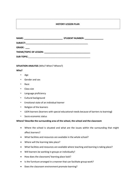 Template #2 SLO Form 2014 | PDF