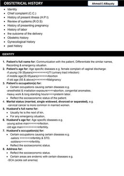 History taking | PDF